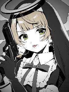 Strength 99999 but the Holy Sister